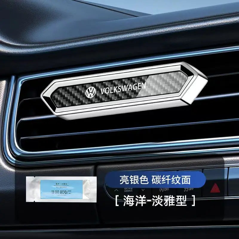 for Volkswagen Car Air outlet Fragrance Holder, Car air conditioning outlet perfume, light luxury decoration, long-lasting fragr