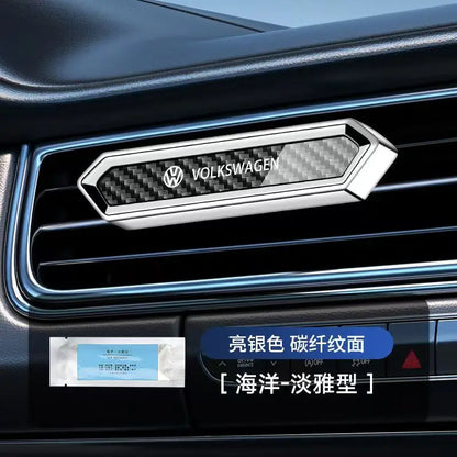 for Volkswagen Car Air outlet Fragrance Holder, Car air conditioning outlet perfume, light luxury decoration, long-lasting fragr