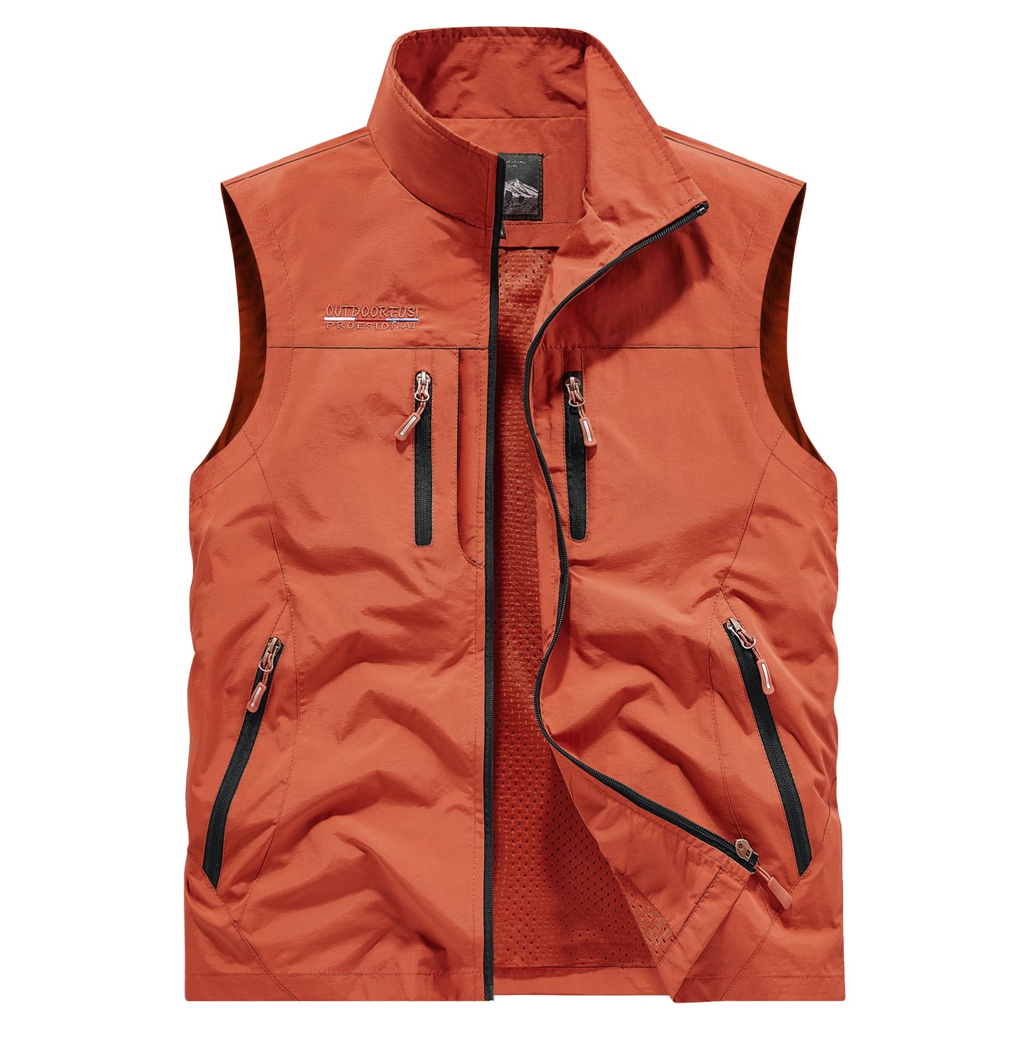 Men's Outdoor Sports Leisure Windproof Cold Proof Warm Vest for Autumn and Winter Comfortable Plush Warm and Fashionable Vest