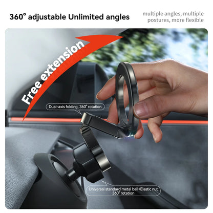 YZ For Tesla Highland Model 3/Y/YL Juniper Strong Magnetic Phone Holder for iPhone 17 16 Pro Max Samsung phones Air Outlet Base