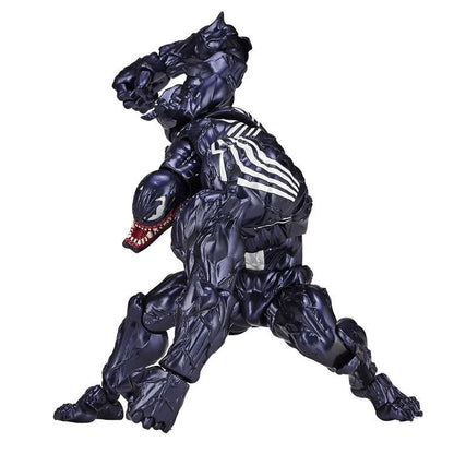 AMAZING YAMAGUCHI Carnage Venom Spider Man Marvel legends Action Figure Joint Movable Change Face Statue Model kids for Toy Gift