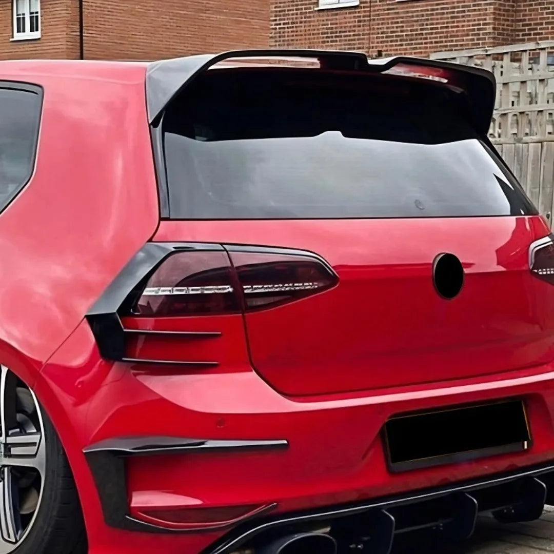 Rear Roof Wing Spoiler Tail Splitter Air Dam Tuning Accessories Body Kit For Volkswagen VW Golf MK 7 7.5 GTI R Oettinger 2013-19