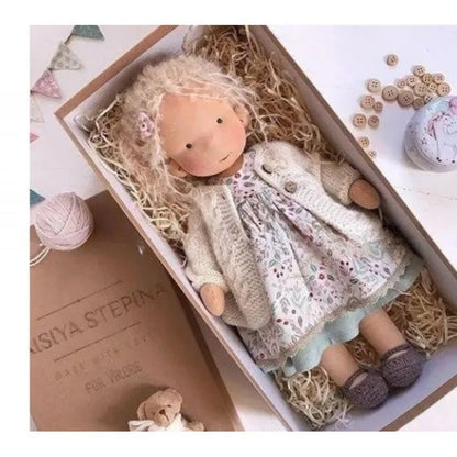 30cm New Waldorf Handmade Cotton Stuffed Plush Doll Kawaii Anime Collection Model Room Decoration Festival Gift Adults Toys