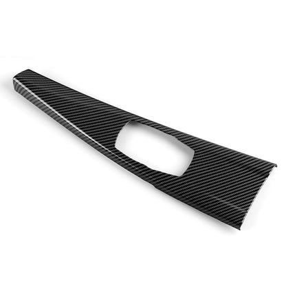 Car Center Console Dashboard Gear Shifter Panel For BMW F30 F31 F34 3GT F32 F33 F36 Trim Accessories, Carbon Fiber ABS Sticker