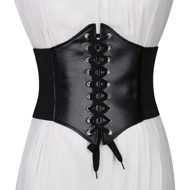 Zadily 2025 Summer Women's Lolita Ruffle Trim High Neck Shirt Lace-Up Lantern Sleeves Fitted Waist Vintage Elegant Party Blouse