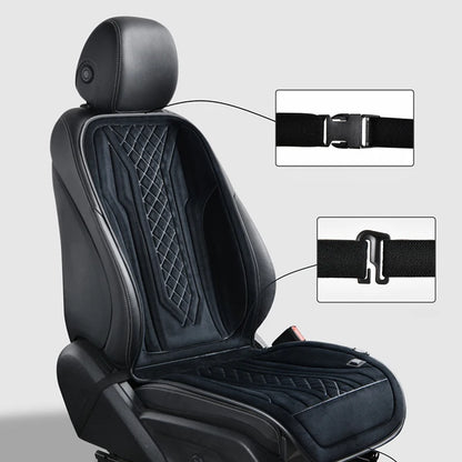 12V/24V Graphene Heated Car Seat Cushion Fast Heating Temperature Control Safety Protection Universal Car Seat Protector Cover