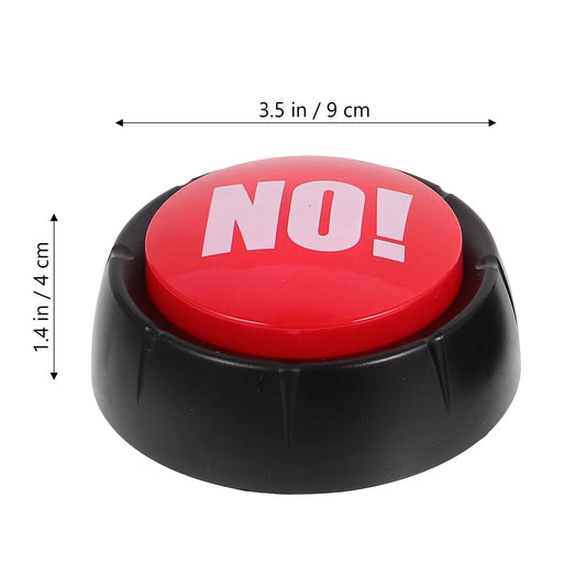 FR Pcs Voice Button Toy Buzzer Sound Office Gifts Yes No Responder Talking Novelty Buttons Luey Noise Maker Prank Big For Office