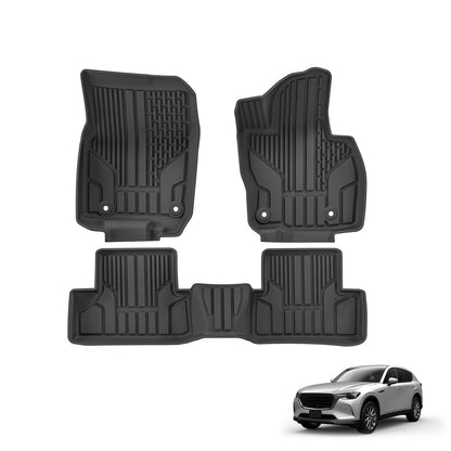 for Mazda CX-60 CX60 KH Series 2022-2024 Car Floor Mats Protective Mat Accessories Cargo Liner Trunk Mat Only Fit Right Rudder