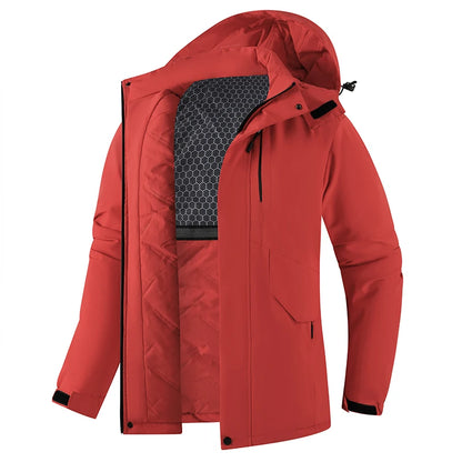 Autumn and Winter Hot Outdoor Sports Graphene Stormtrooper Coat Cotton Coat Men's New Style Couple Warm, Windproof, Waterproof O