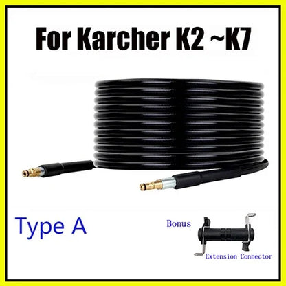 High Pressure Washer Hose Pipe Cord Car Washer Water Cleaning Extension Hose Water Hose for Karcher K2 K3 K5 K7 Pressure Cleaner