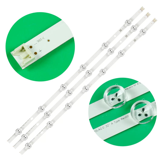 LED backlight strip for 32"TV POLA 2.0 POLA2.0 32 HC320DXN-VSFP4-21XX 32LN545B 32LN5100 32LN5180 32LN550B 32LN540B 32LN536U