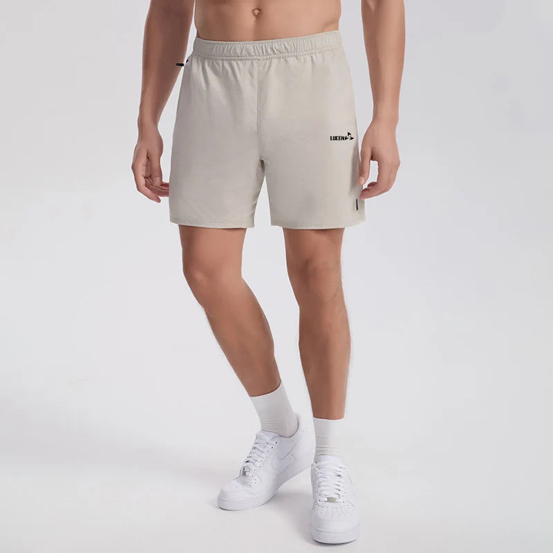 LUCEN 2026 Summer New Style Men's Outdoor Sports Shorts Fashionable Leisure Beach Pants Fitness Running Shorts Tops