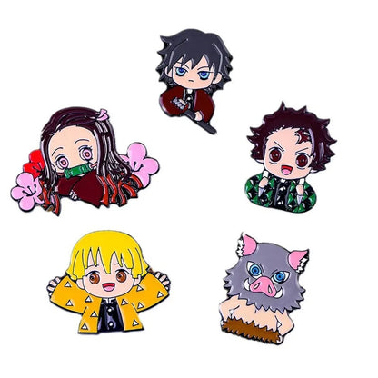 Wholesale Anime Custom Brooches Enamel Pins Cartoon PCS Lapel Badges Animal Funny Jewelry Gifts for Kids Friends