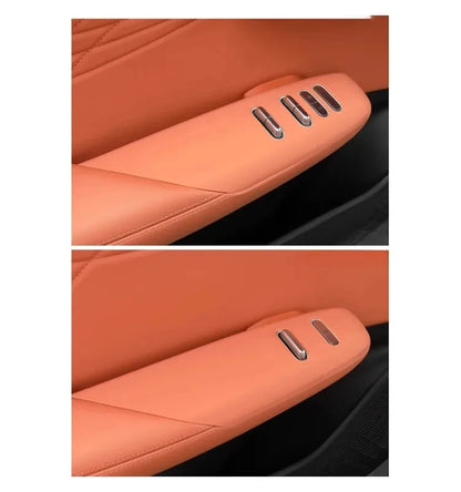 Car Window Control Button Cover Window Switch Panel Trim Sticker  Interior Accessories 2023 2024 2025 for LHD for Deepal S07 S7