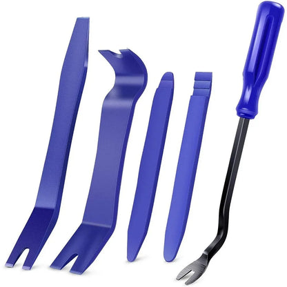 5pcs Car Disassembly Tool Kit Car Hand Tool Set Stereo Repair DVD Repair Tool Dashboard Removal Interior Plastic Trim Panel