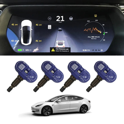 For Tesla Model 3 Y S X 2020-2024 Tire Pressure Monitor Sensors BLE Bluetooth TPMS Sensor Replaces 1490701-01-B 1490701-01-C
