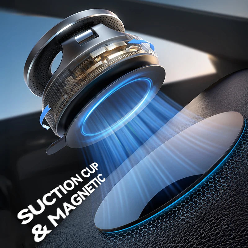 Joyroom Magnetic Car Phone Holder 360° Rotatable Suction Cup Phone Mount For Dashboard/Windshield For iPhone 4.7-7.0'' Phones