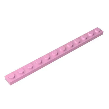 200pcs MOC Plate 1 x 12 Compatible 60479 Assembles Particles Building Blocks Parts DIY block bricks Tech Parts Toys
