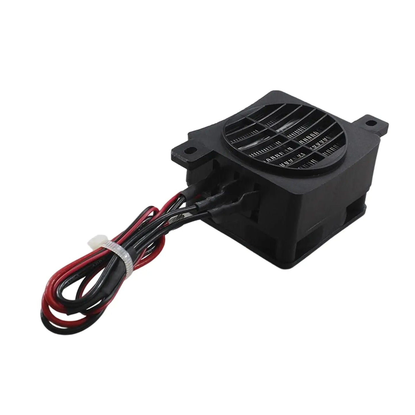 DC 12V 24V PTC Heating Element Adjustable Thermostat Overheat Protector Adjustable Mini Electric Heater Fan for Indoor Bedroom