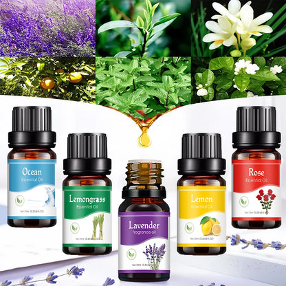 Car Air Freshener Essential Oils for Aroma Diffuser Air Humidifier Water-soluble 10ml Air Freshener Scents Fragrance Oil Perfume
