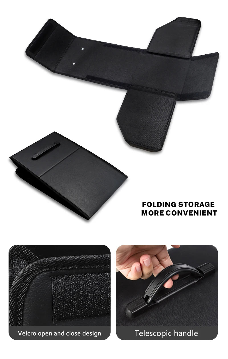 Car Trunk Collapsible Leather Tidying Stowing Box Accessories For Audi Sline A1 A3 A4 A5 A6 A7 A8 B8 B9 B6 C6 Q2 Q3 Q5 Q7 Q8 TT