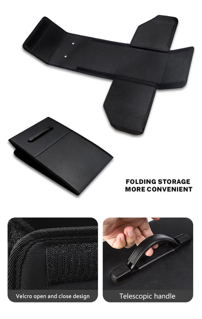 Car Trunk Collapsible Leather Tidying Stowing Box Accessories For Audi Sline A1 A3 A4 A5 A6 A7 A8 B8 B9 B6 C6 Q2 Q3 Q5 Q7 Q8 TT