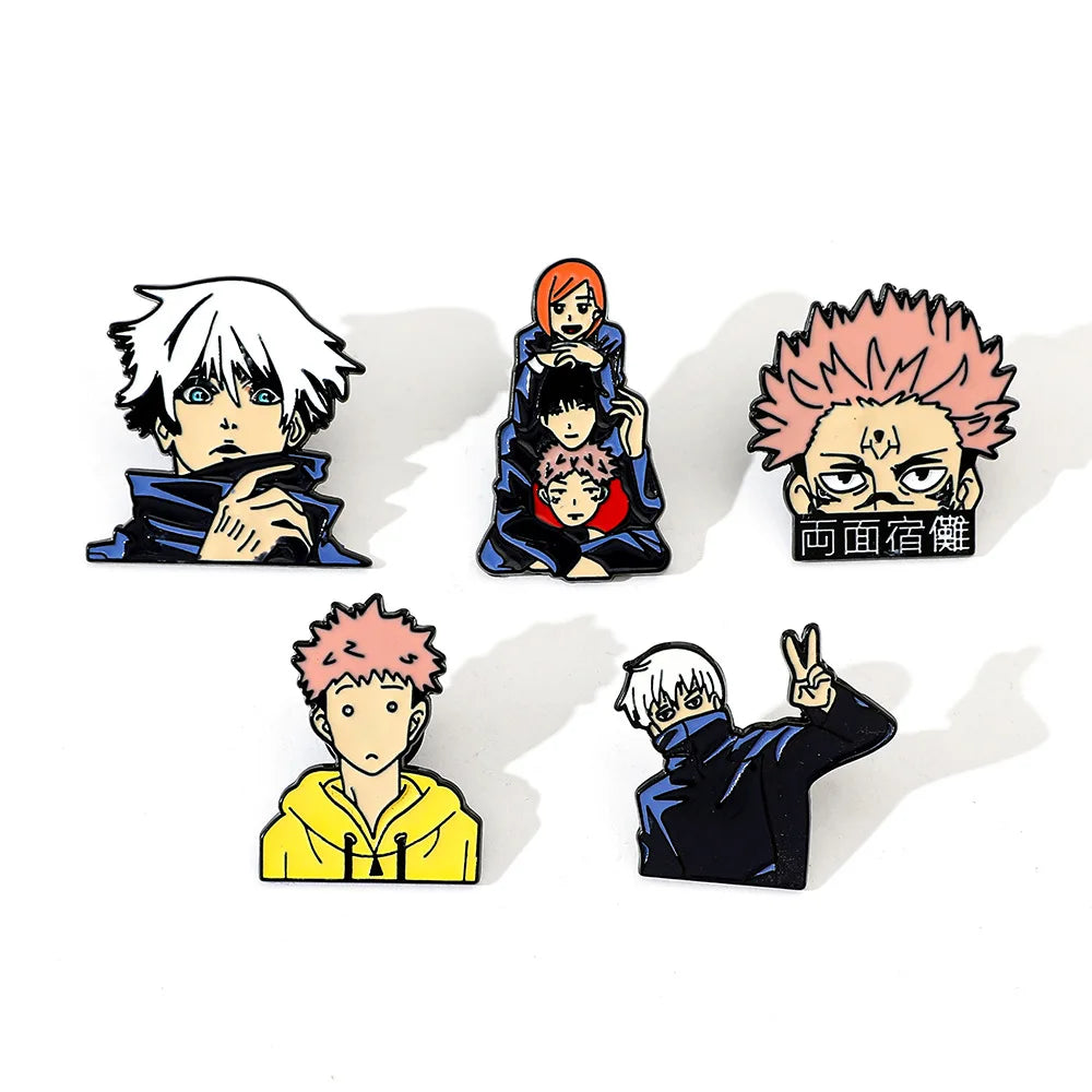 Wholesale Anime Custom Brooches Enamel Pins Cartoon PCS Lapel Badges Animal Funny Jewelry Gifts for Kids Friends