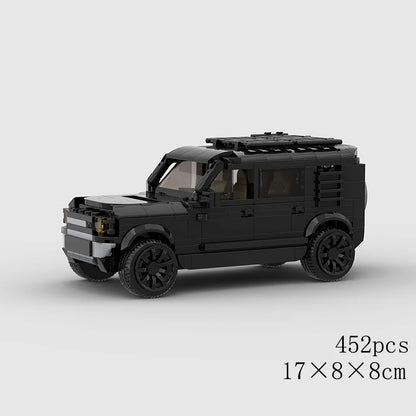 Classical Car Speed MOC SUV Racing Police Model Building Bricks Roadster Vehicle City Super Race Blocks Technical Christmas gift