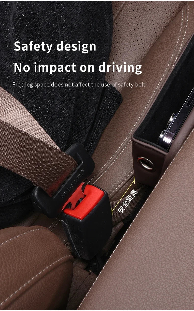 Car Seat Gap Multifunction Crevice Storage Box Seat Gap Cup Holder For BMW M3 M4 M5 E39 E46 E60 E90 F10 F20 F30 F01 X1 X3 X5 X7