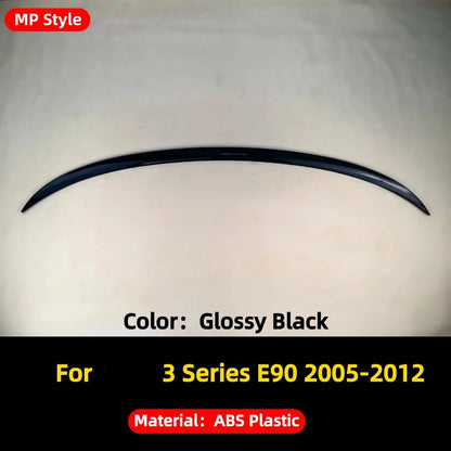 High Quality Rear Trunk Spoiler Wing Dam Deflector Tuning Body Kit Fit 3 Series E90 E91 2005-2012 Exterior Car Accessori