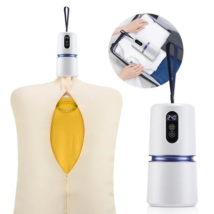 Portable Clothes Dryer Clothing Fast-Drying Machine Mini Laundry Dryer with Bag Household Shoes Dryer for Home Apartment Travel