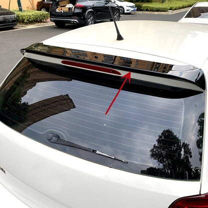 For VW Polo MK5 6R 6C hatchback 2009-2017 Rear Roof Spoilers Wing Car Rear Tail Trunk Spoiler Lip Accessories