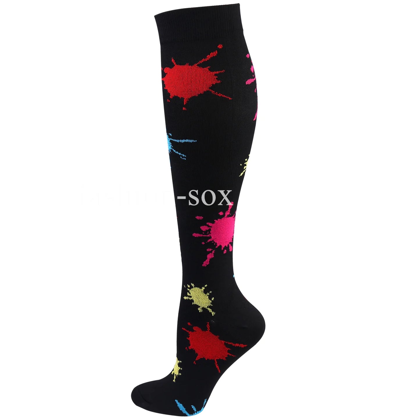 1Pair New Compression Stockings 20-30Mmhg Knee High Sports socks Fit Medical Varicose Veins Pregnant  Edema Diabetes Circulation