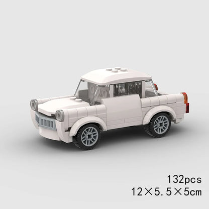 City Technique Speed Racing Car old Classic Sport Model Building Brick Super Racer Great Rally Vehicles Block Christmas gift Toy