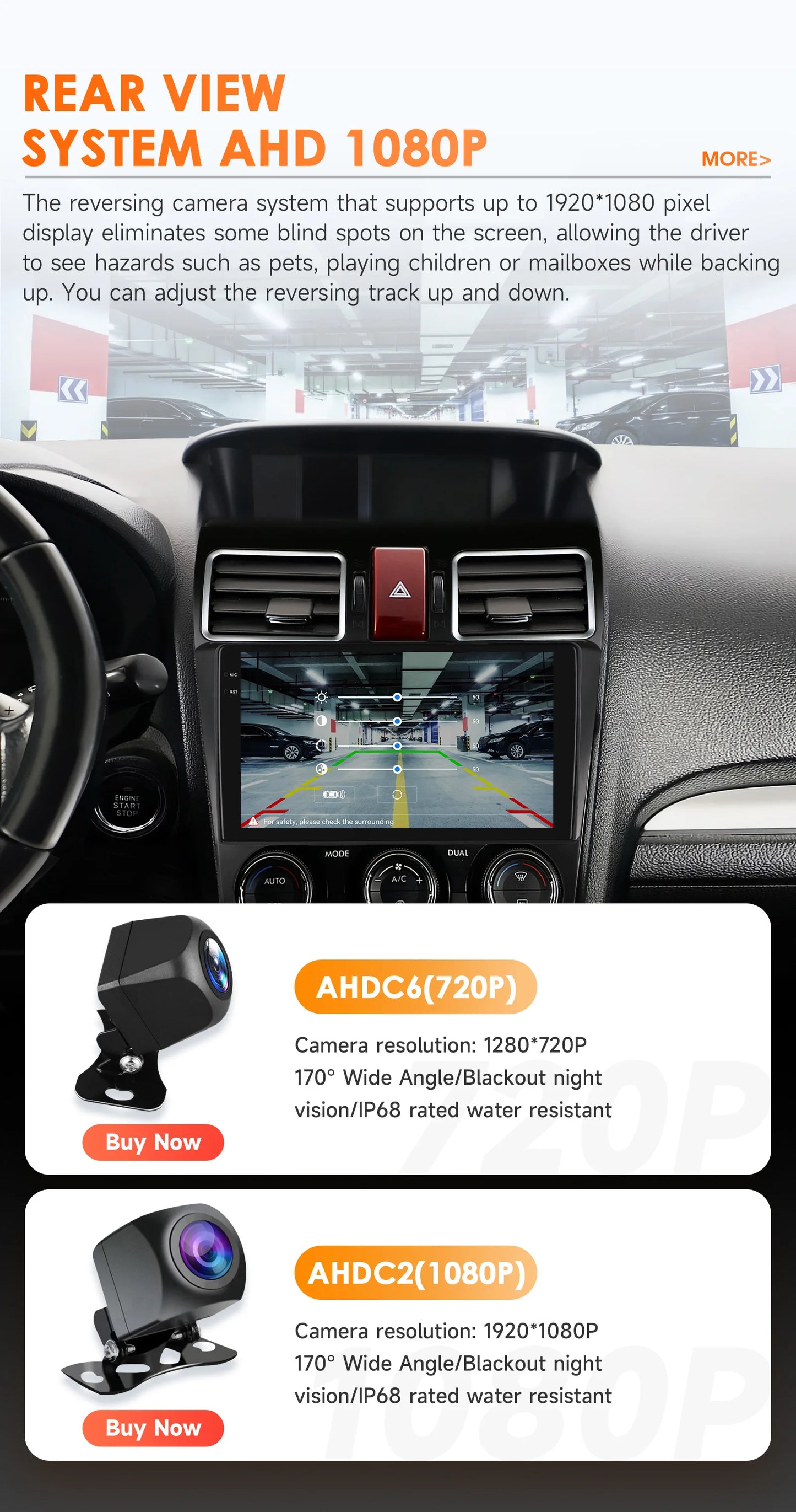 Hizpo Car Intelligent Systems For Subaru Forester WRX and STI XV Crosstrek Impreza 2015 2016 - 2018 Stereo GPS Navi 2din Carplay