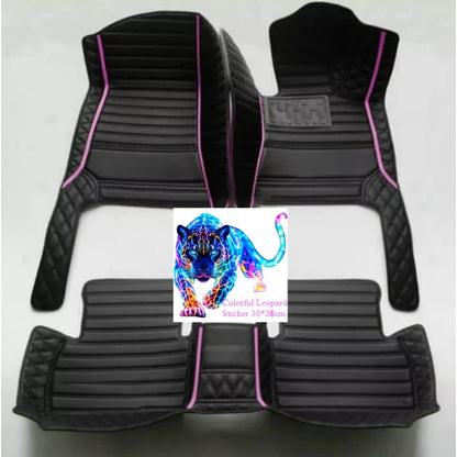 Custom For ZEEKR X /MIX/7X BEV SUV 2023-2026 All Weather Car Floor Mats Car Accessories Carpets Covers Left /Right Hand Drive