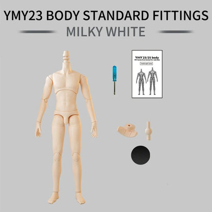 Ymy 22 24 Body Movable Joint Body Replacement Accessories Hand Girl YMY 23 25 Boy Body For Ob22 Ob24, Gsc, Blythe, 1/6 Bjd Doll
