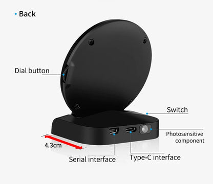 KWHUD HUD OBD2 Head-up Display Car Digital Speedometer RPM Clock Water/Oil Temp Meter for Smart Fortwo 453 451 450 2008-2024
