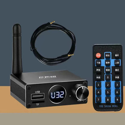 New 2 in 1 Long Range Bluetooth 5.3 Audio Transmitter Receiver RCA 3.5mm AUX Stereo Wireless Adapter For PC TV Headphones Car