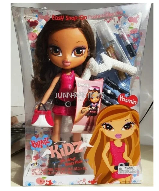 MGA Bratz Kidz Cloe Yasmin Nighty Nite Concert Lil Boyz Nighttime Style Doll Fashion Action Figure Collectible Model Child Toy