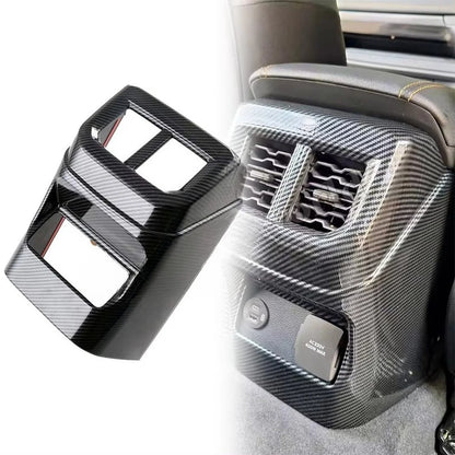 Fit for Ford Ranger 2024 2025 Interior Protection Sticker Carbon Fiber Grain Gear Shift Panel Cover Trim