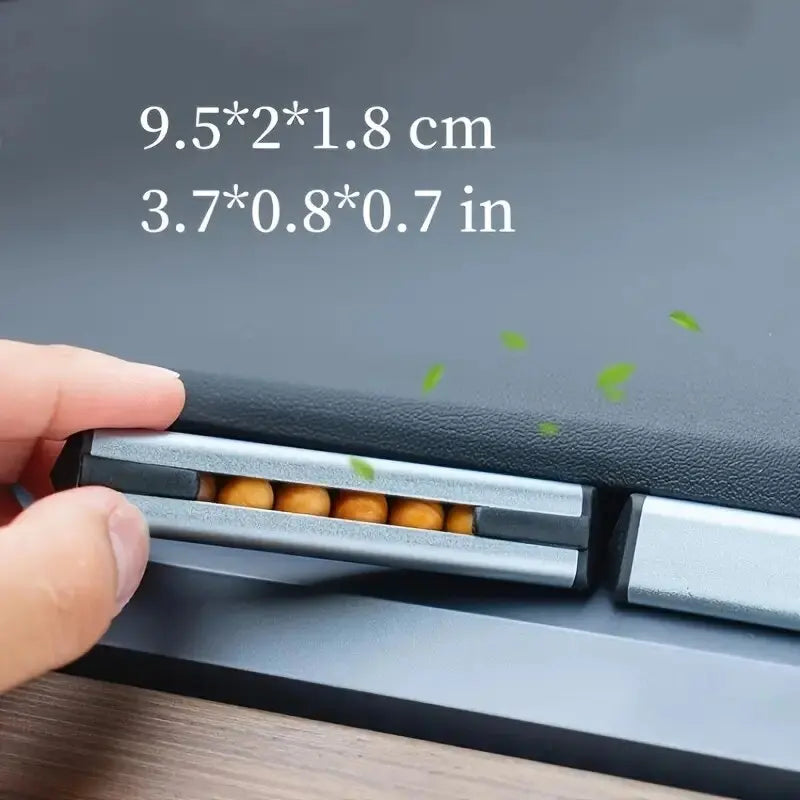 For Tesla Model 3/Y Air Freshener - Invisible Design -Automatic Deodorizer Fragrance Diffuser Car Aromatherapy Wooden Bead