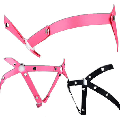 ANOSX Multi Style Elastic Band Auxiliary Chastity Belt For Male Chastity Cage Lock Underwear Harness Scrotum Ring Sex Toys Men