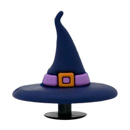 1/15pcs 3D Halloween Party Horrible Shoe Accessories Black Cat Ghost Witch Shoe Charms Woman Men Kids Pins Buckle Decorations