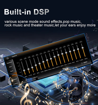 STWEI Qualcomm Snapdragon 680 6225 2.4GHz Wireless CarPlay Android13 Auto For AUDI Q5 Car Multiledia Players Video GPS Bluetooth