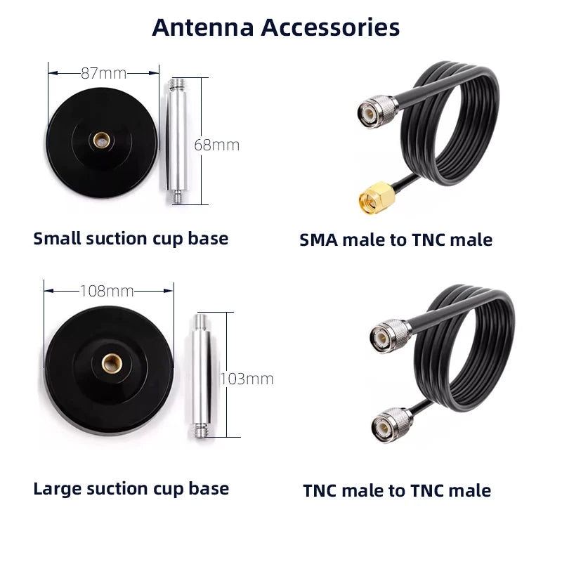 HONGXIN Full-Band RTK GNSS Antenna, High-Precision Multi-Constellation GPS for Surveying & Mapping, SMA/TNC Connector
