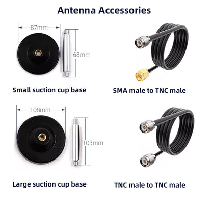 HONGXIN Full-Band RTK GNSS Antenna, High-Precision Multi-Constellation GPS for Surveying & Mapping, SMA/TNC Connector