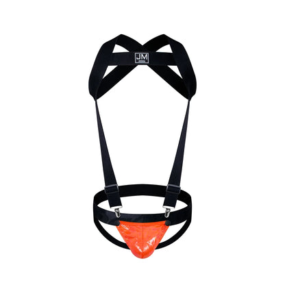 Detachable Split-type Sets Men Bodysuit Suspender Jumpsuits Jock Strap Harness Gay Underwear Jockstrap Removable Penis Pouch