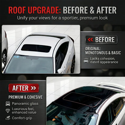 Glossy Black Car Roof Wrap Vinyl 1.35M x 2M/3M Bubble-Free Self Adhesive Car Top Film for Skylight Style Protection Styling