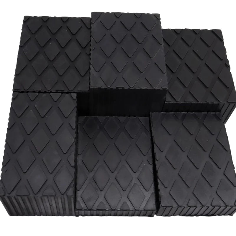 Car Lift Shock Absorbing Jack Pad Blocker Solid Rubber Pads Support Non Slip Spacer for Jack Racks Lifting Equipment Accessories